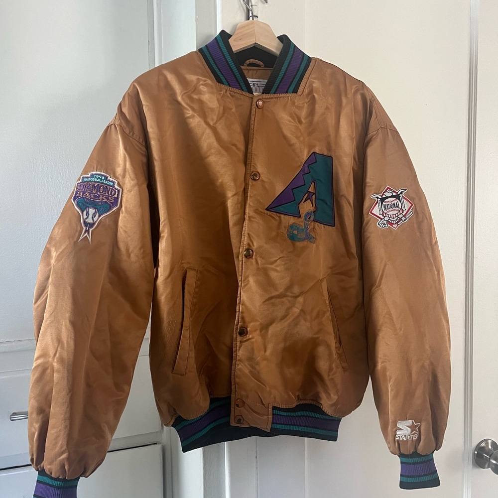 Arizona Diamondbacks vintage bomber jacket